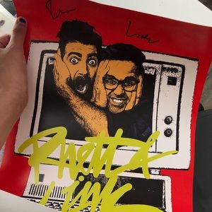 Rhett and Link Live! RARE SIGNED EXCLUSIVE poster